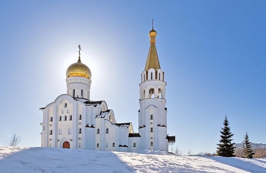 Автобус| Жигулёвские просторы под новогодним небом из Нижнего Новгорода