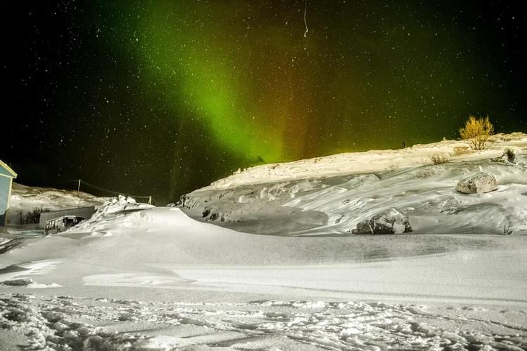 Кольский в снегу